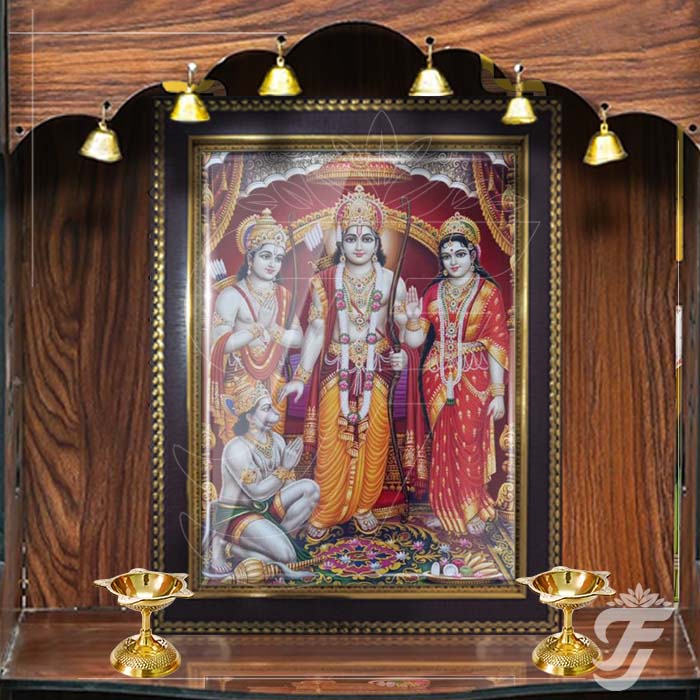 PHOTO FRAME SRI RAM PARIVAR - LARGE product image 1