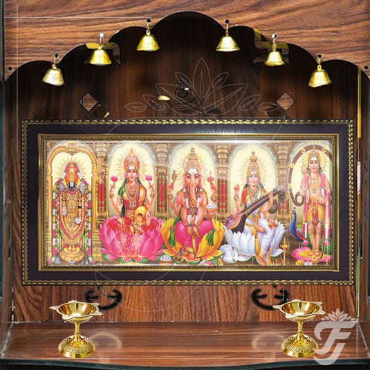 PHOTO FRAME WITH 5 GODS product image 1