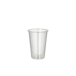 PAPSTAR Kaltgetränkebecher PLA "pure" glasklar, 0,2 l, Ø 7,03 cm | Packung (100 Stück)