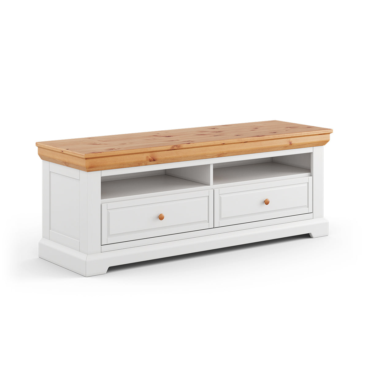 Milano Elite Kiefer TV-Schrank – Stilvoller Ordnung im Wohnzimmer