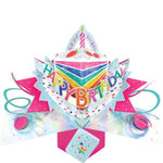 Grußkarte PopUp "Happy Birthday" Rainbow Cake