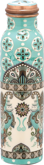 COPPER MEENA PRINT 950ML BOTTLE product image 1