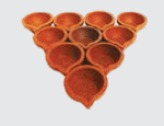 TERRACOTTA VILAKKU NO.5 product image 1