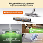 Roborock H60 Hub Akku-Staubsauger mit Absaugstation
