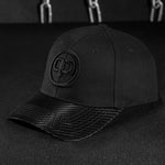 Baseball Cap - Black & Black Carbon
