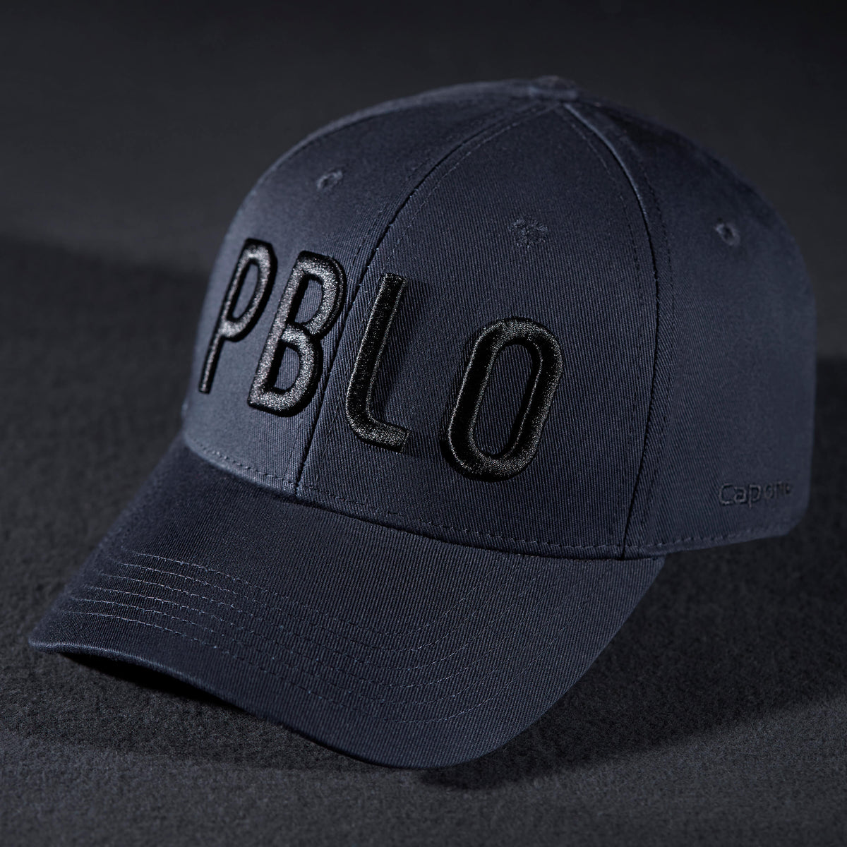 Basecap - Navy Blue & Black