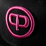 Snapback Cap - Black & Pink