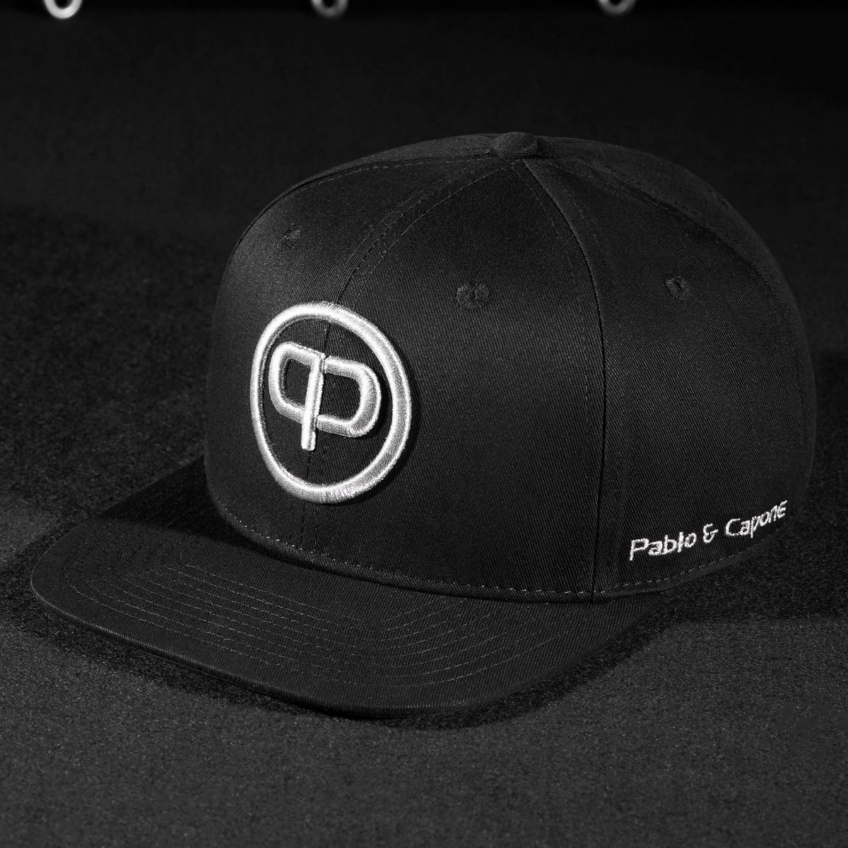 Snapback Cap - Black & Silver