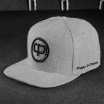 Snapback Cap - Grey & Black