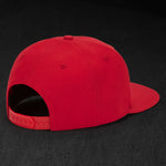 Snapback Cap - Red & White