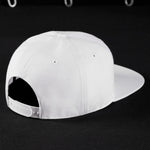 Snapback Cap - White & Black