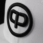Snapback Cap - White & Black
