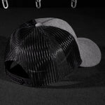 Trucker Basecap - Anthracite & Black