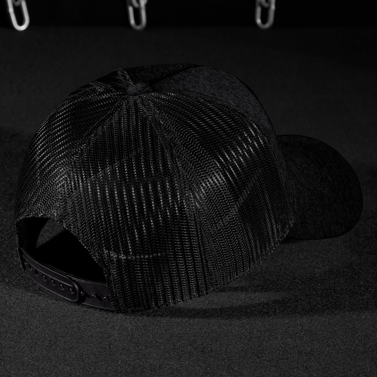 Trucker Basecap - Black & Black