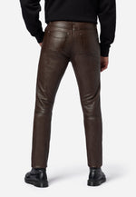 Slim Fit Herren Lederhose Bono
