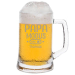 Montana Bierkrug mit Gravur "Papa Modus" mit Namen