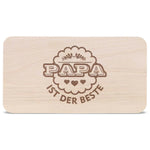 Frühstücksbrettchen Mama + Papa sind die Besten im Set
