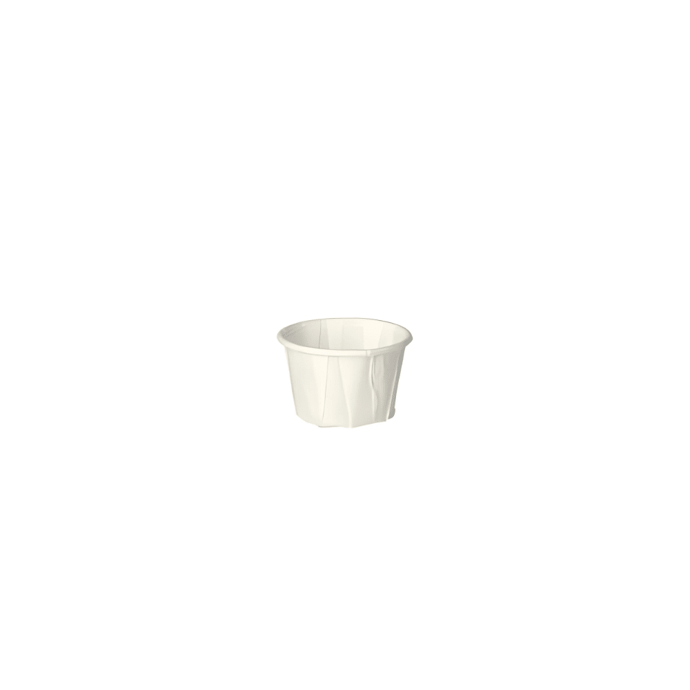 PAPSTAR 250 Dressingbecher, Papier "pure" rund weiss