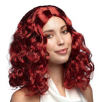Perücke Damen "Celeste mit Locken" | Rot