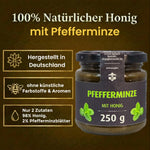 Pfefferminze mit Honig - kühl & minzig | 250g