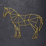 Origami Pferd aus Holz -