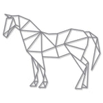 Origami Pferd aus Holz -
