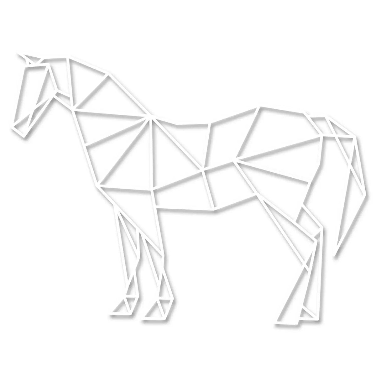 Origami Pferd aus Holz -