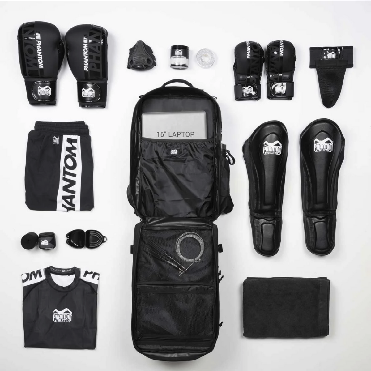 Phantom Athletics Rucksack DELTA 45 L Schwarz