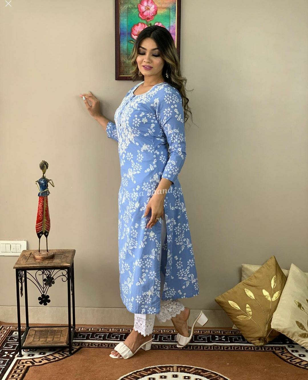 Jaipuri Pure Cotton Suit(Festival Collection) Namma Markt
