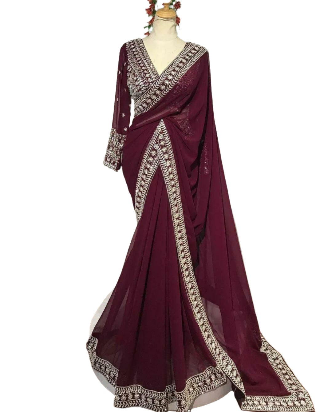 Georgette saree