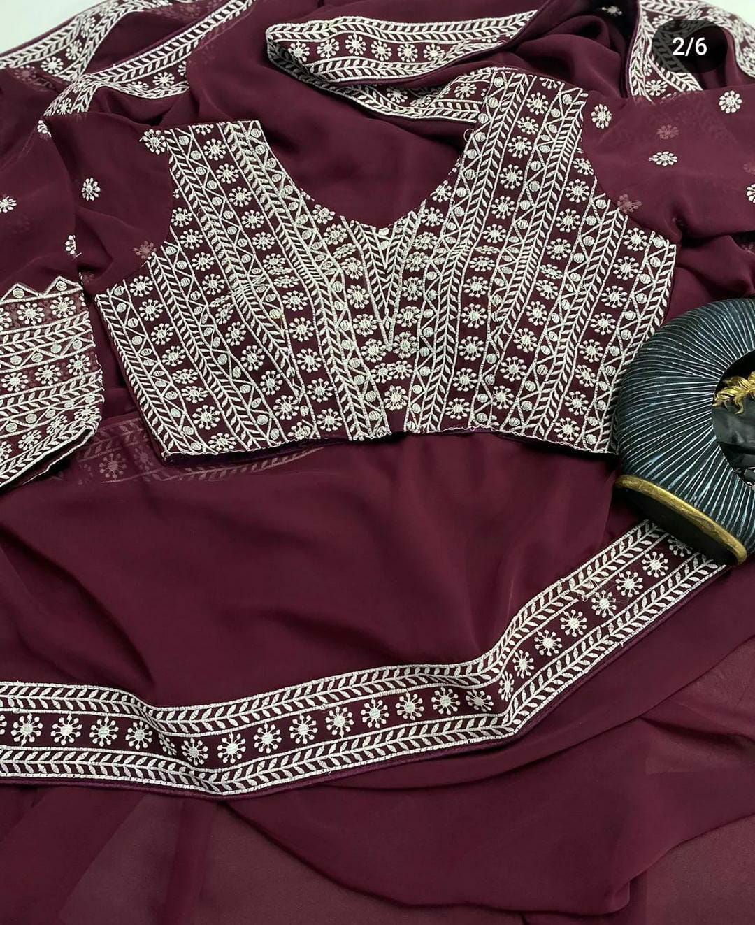 Georgette saree
