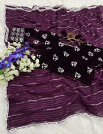 Presenting you most beautiful saree with stiched blouse(Indian Saree)) Namma Markt