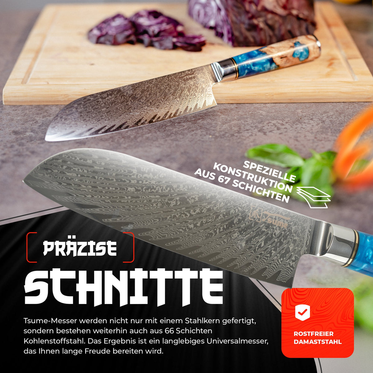 Santoku Saphir