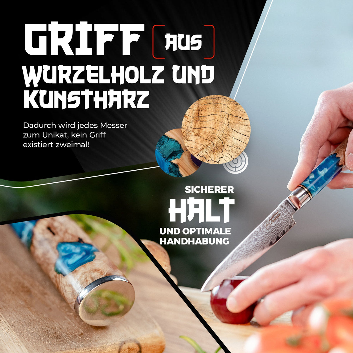 Allzweckmesser Saphir