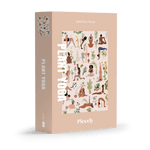 Piecely Plant Yoga Puzzle, 1000 Teile