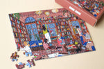 Piecely Book Nook Minipuzzle, 99 Teile Namma Markt