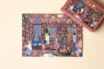 Piecely Book Nook Minipuzzle, 99 Teile Namma Markt