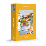 Piecely Lake Como Puzzle, 1000 Teile