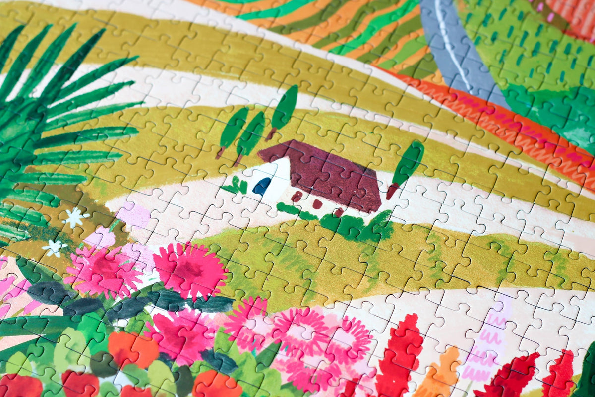 Piecely Summer in Puglia Puzzle, 1000 Teile