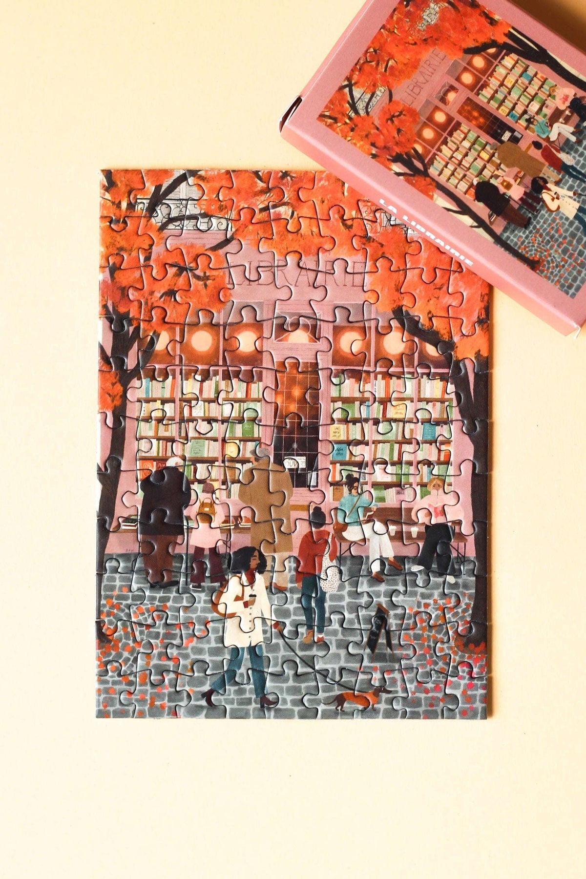 Piecely La Librairie Minipuzzle, 99 Teile Namma Markt