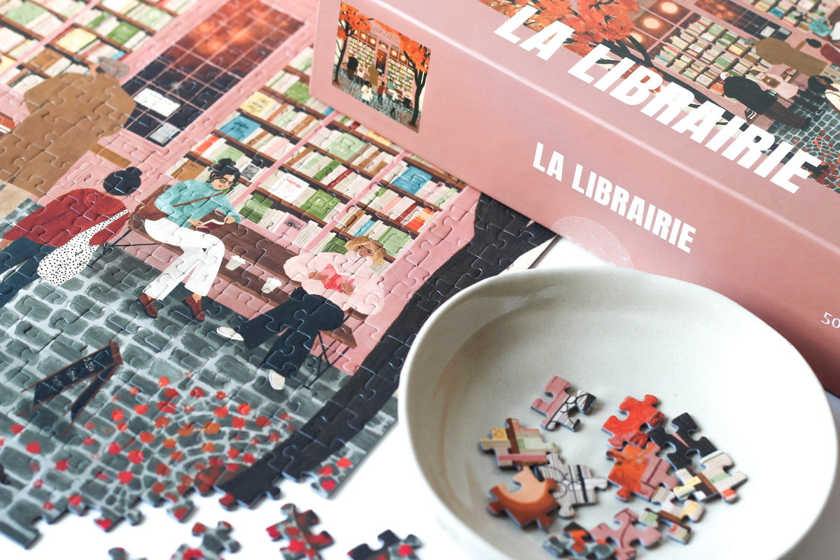 Piecely La Librairie Puzzle, 500 Teile