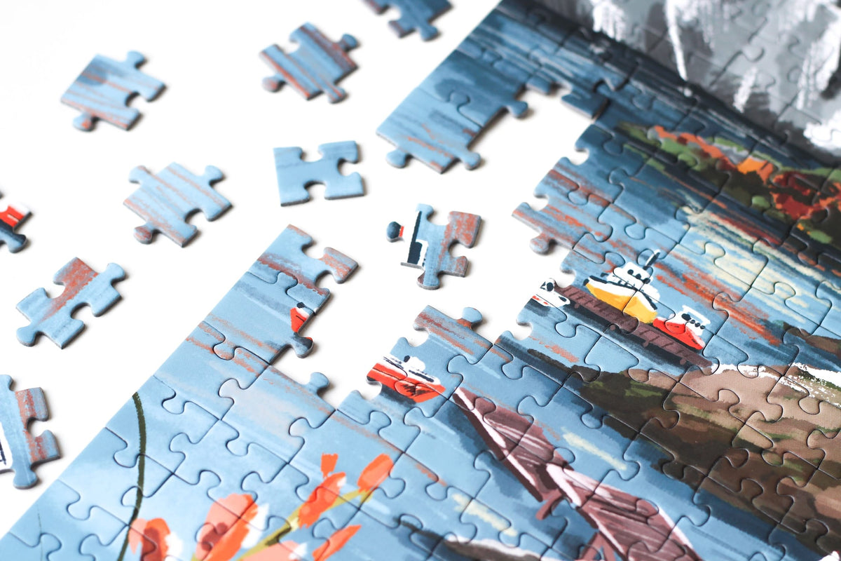 Piecely Lofoten Norway Puzzle, 1000 Teile