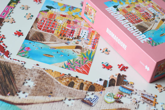 Piecely Riomaggiore Puzzle, 1000 Teile