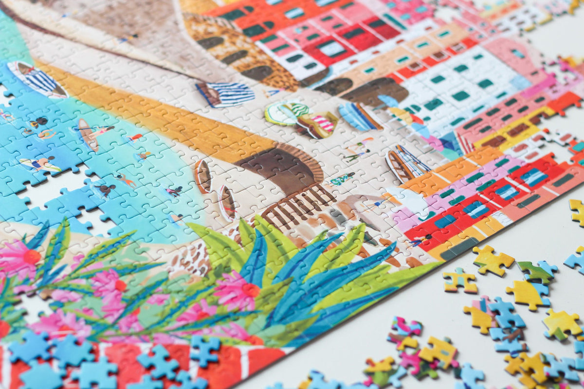 Piecely Riomaggiore Puzzle, 1000 Teile