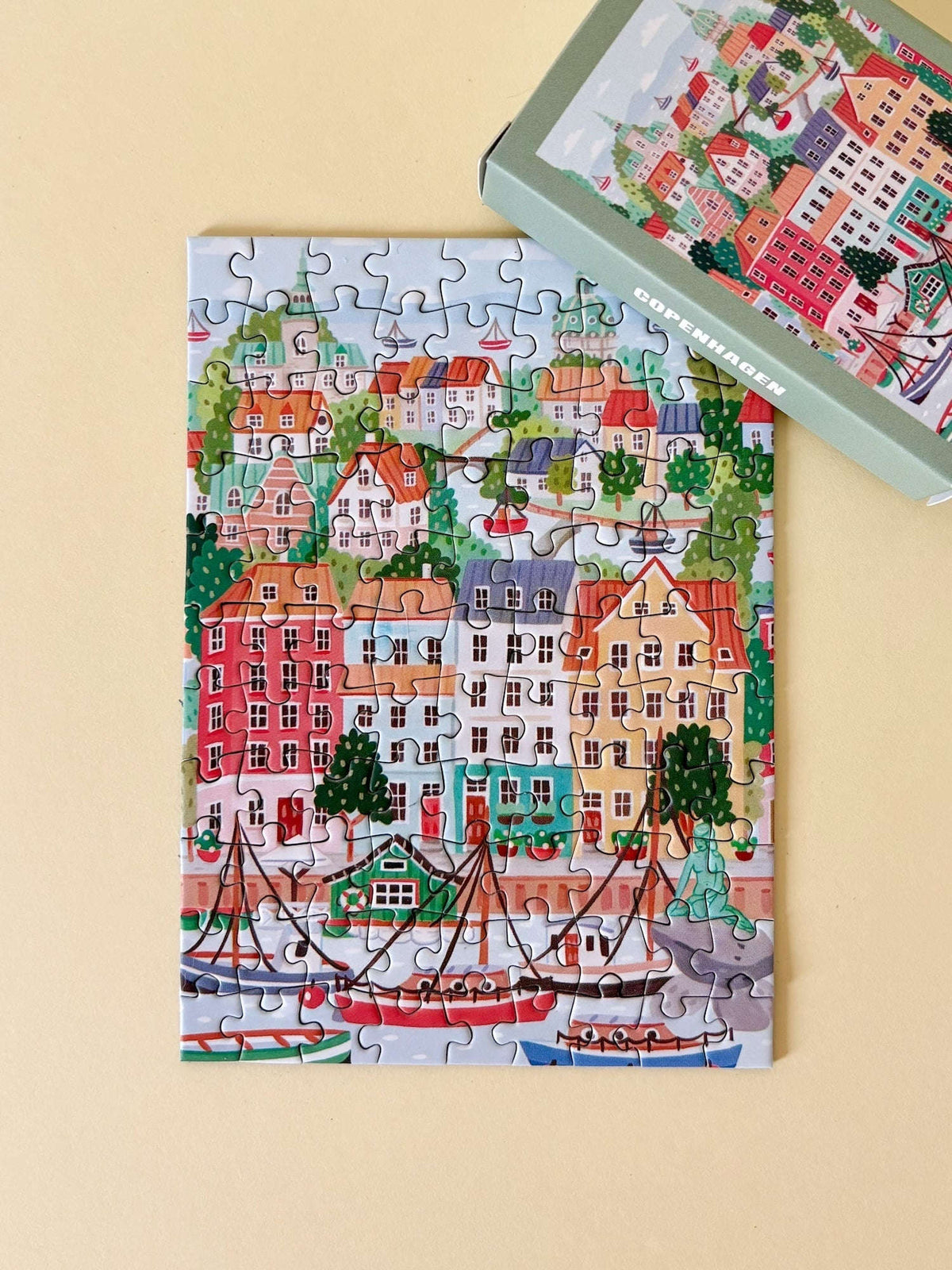 Piecely Copenhagen Minipuzzle, 99 Teile Namma Markt