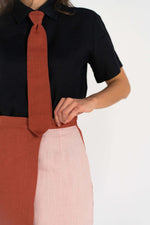 Linen Business Skirt