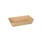 PAPSTAR 50 Snacktrays, Pappe "pure" - braun