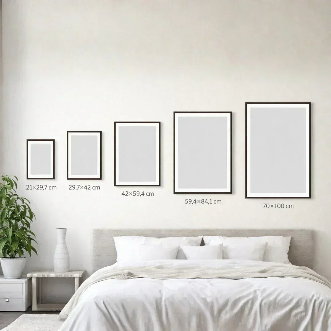 FOTO-POSTER TUSCHE ZEICHNUNG personalisiert