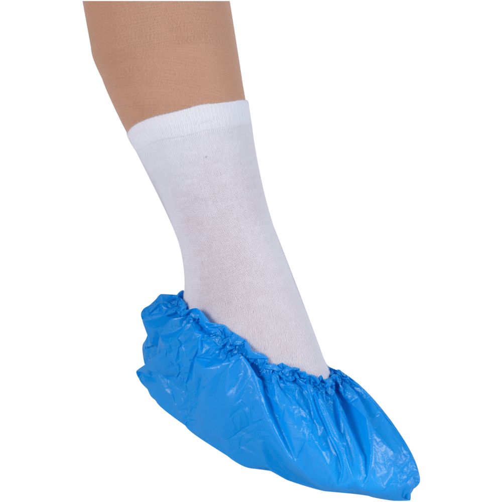 Überschuhe, 15 cm 35 my CPE, Blau