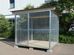 Ganzstahl-Hundezwinger